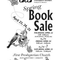 Postponed AAUW Spring Book Sale